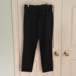 Zara Black Trousers Sz M